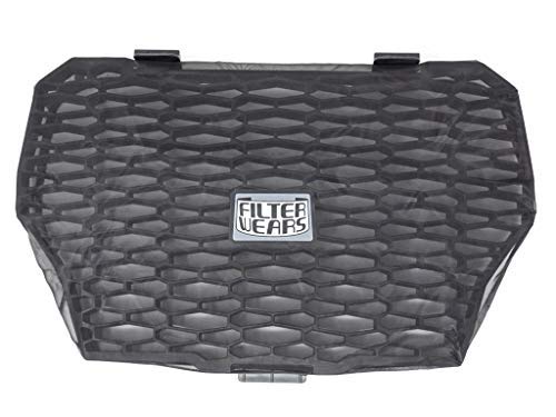 FILTERWEARS F137 Breathable Front Radiator Screen For Polaris RZR Front Fascia Grille 5453089-070